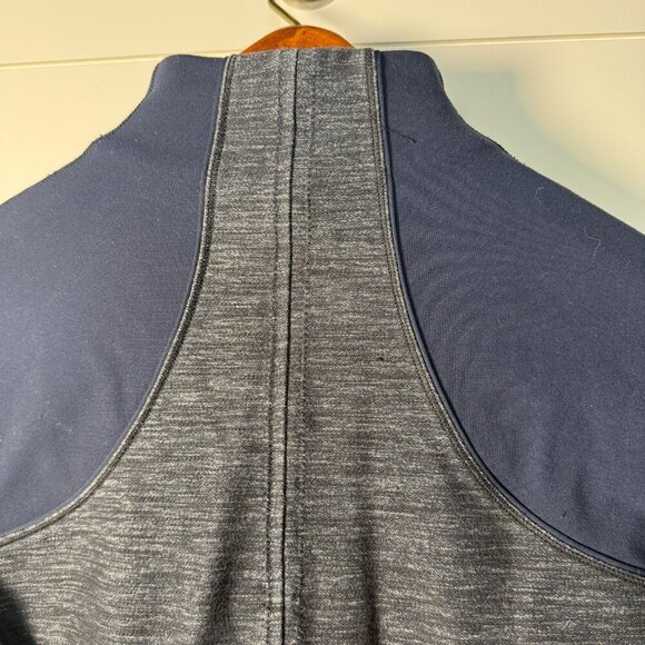 Lululemon Forme Jacket Zip-up Slub Denim Sz 8 - Picture 8 of 8